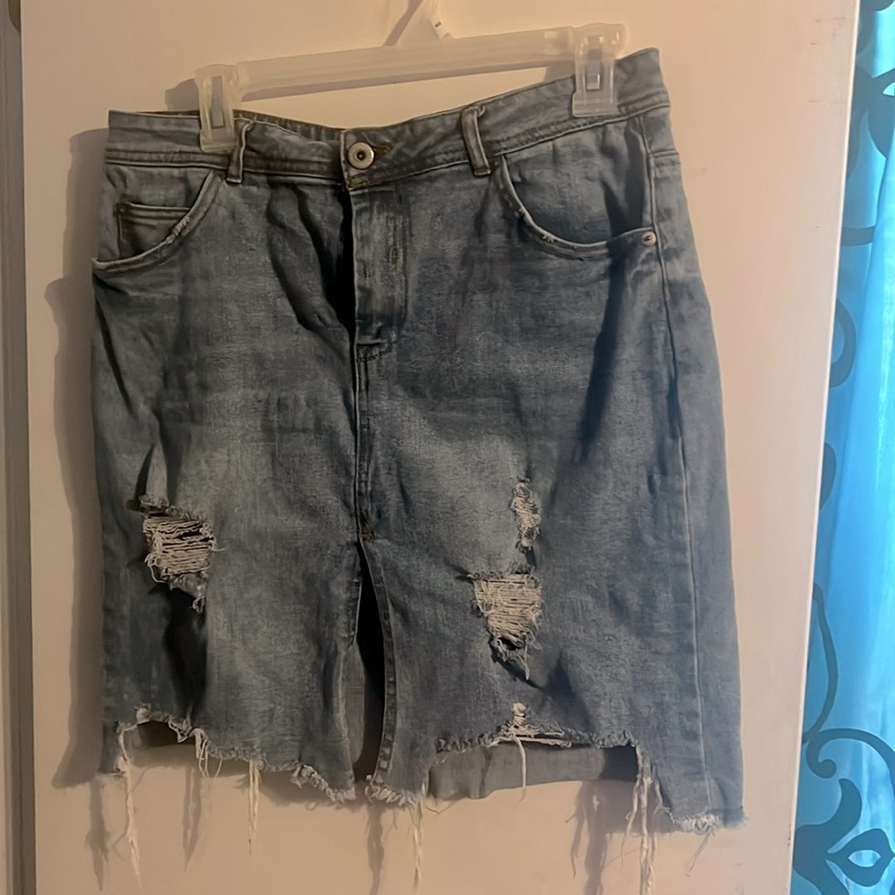 Sexy Jean Skirt